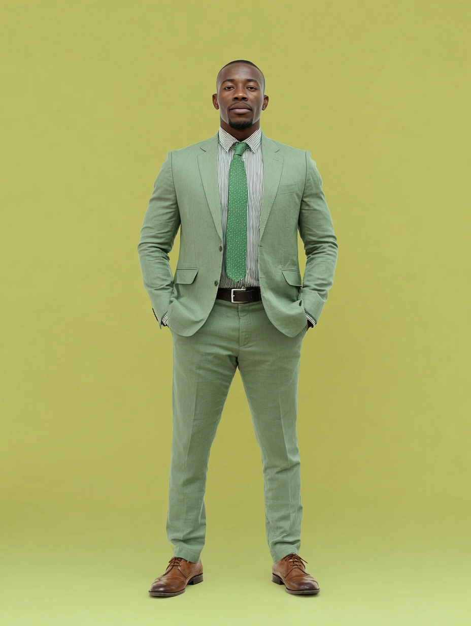 Businessman in a suit